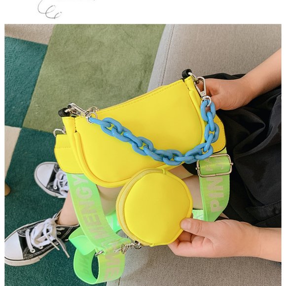 Candy Color Crossbody Bags for Kids Girls - Picture 5 of 6